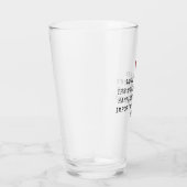 Bearbeitbares Liebeszitat Valentinstag Glas (Rechts)