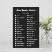 bearbeitbares Schwarz und Weiß liefert eine elegan (Stehend Vorderseite)