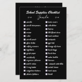 bearbeitbares Schwarz und Weiß liefert eine elegan (Vorne/Hinten)