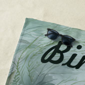 Bearbeitbares Seegras Strandtuch (Beispiel)