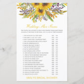 Bearbeitbares Showspiel für den Polterabend (Vorderseite)