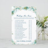 Bearbeitbares Showspiel für den Polterabend (Stehend Vorderseite)