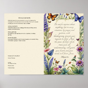 Bearbeiten, Church Bulletin Poster herunterladen