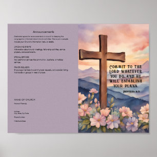 Bearbeiten, Church Bulletin Poster herunterladen