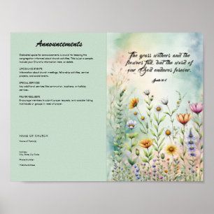 Bearbeiten, Church Bulletin Poster herunterladen