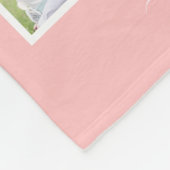 Bearbeiten der Hintergrundfarben Monogramm-Fotolei Fleecedecke (Ecke)