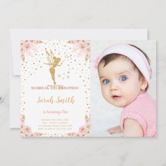 Bearbeiten der Magischen Party-Karte Einladung (Vorderseite)