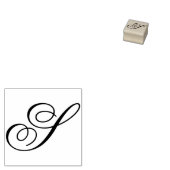 Bearbeiten des Designs zum Ändern Extravaganter S- Gummistempel (Stempel)