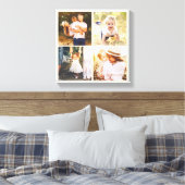 Bearbeiten des Fotos Farbe - Feld Maßgeschneiderte Leinwanddruck (Insitu (Schlafzimmer))