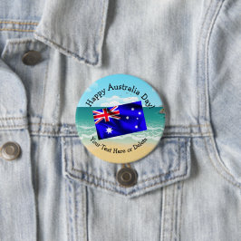 Bearbeiten des Textes Matching Australia Day Flag  Button