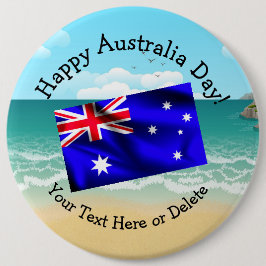 Bearbeiten des Textes Matching Australia Day Flag  Button