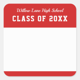 Bearbeiten des Wiedersehen-Namens der Farbvariante Quadratischer Aufkleber