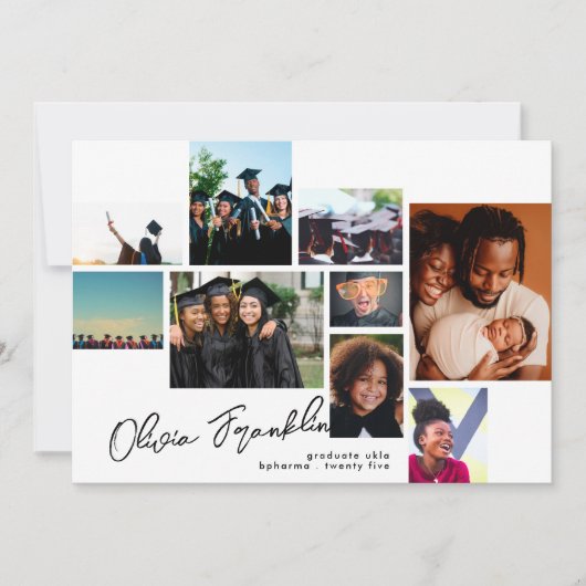 Bearbeiten eines EXTRAVAGANTEN Script-Graduate-MUL Ankündigung (Vorderseite)