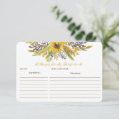 Bearbeiten eines Rezept für die zukünftige Karte (Stehend Vorderseite)