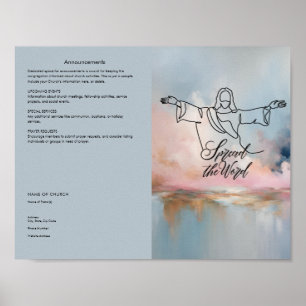 Bearbeiten, Kirchebulletinplakat herunterladen Poster