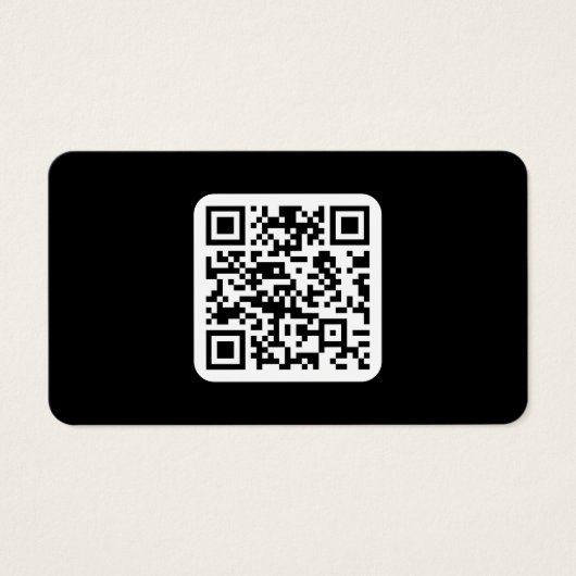 Bearbeiten moderner QR-Code | Schwarz-weiß oder fa (Vorderseite)