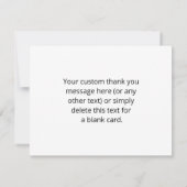 Bearbeiten moderner QR-Code | Schwarz-weiß oder fa Dankeskarte (Rückseite)