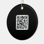 Bearbeiten moderner QR-Code | Schwarz-weiß oder fa Keramik Ornament (Links)