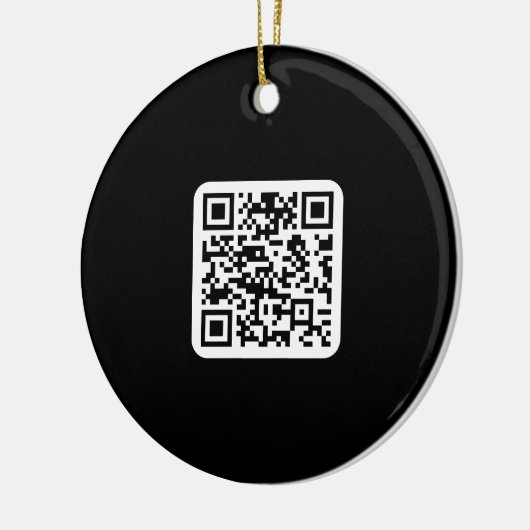 Bearbeiten moderner QR-Code | Schwarz-weiß oder fa Keramik Ornament (Links)