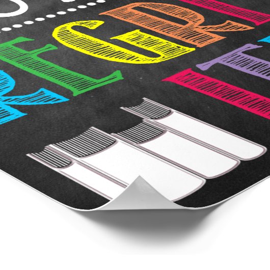 Bearbeiten oder bedauern Sie den Ausdruck Poster (Ecke)