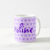 Bearbeiten Sie den Namen, um Ihr eigenes Personali Kaffeetasse (VorderseiteRechts)