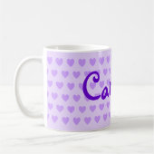 Bearbeiten Sie den Namen, um Ihr eigenes Personali Kaffeetasse (Links)