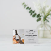 Bearbeiten Sie Ihr eigenes Bier Visitenkarte (Stehend Vorderseite)