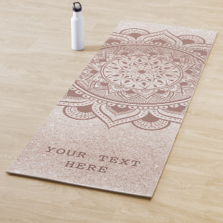 Bearbeiten Sie mit Ihrem benutzerdefinierten Texta Yogamatte