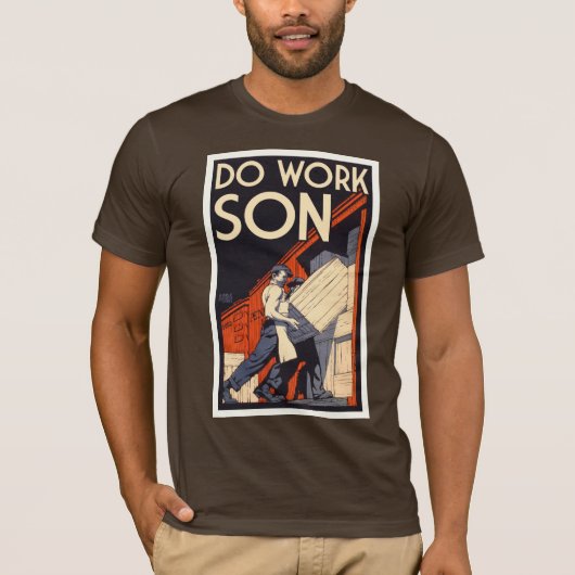 bearbeiten Sie Sohn T-Shirt (Vorderseite)