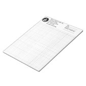 Bearbeiten von benutzerdefinierten Rastergrafiken Notizblock (angewinkelt)