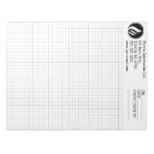 Bearbeiten von benutzerdefinierten Rastergrafiken Notizblock (Vorderseite)