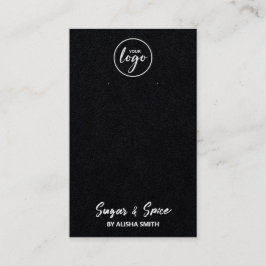 Bearbeiten von Black Oring-Verpackungskarten mit d Visitenkarte