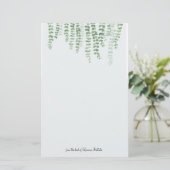 Bearbeiten von Blätter aus einem Warenkorb Briefpapier (Stehend Vorderseite)