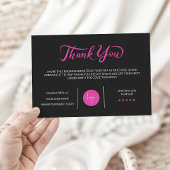 Bearbeiten von Business dank Karte