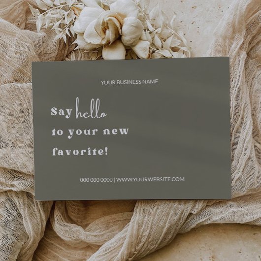 Bearbeiten von Business dank Karte