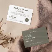 Bearbeiten von Business dank Karte