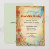 Bearbeiten von Climbing-Rose und Wirbel Einladung (Vorne/Hinten)