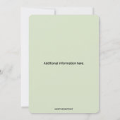 Bearbeiten von Climbing-Rose und Wirbel Einladung (Rückseite)