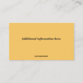 Bearbeiten von Cocktail-Glass-Barkeeper Visitenkarte (Rückseite)