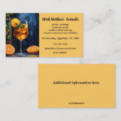 Bearbeiten von Cocktail-Glass-Barkeeper Visitenkarte (Vorne/Hinten)