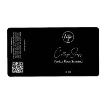 Bearbeiten von Etiketten für Black Soap-Verpackung