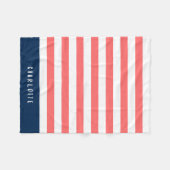 Bearbeiten von Farben mit weißen Streifen Name hin Fleecedecke (Vorderseite (Horizontal))