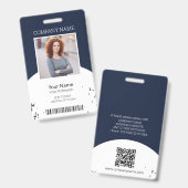 Bearbeiten von Foto-ID für Farbmitarbeiter QR und  Ausweis (Front & Back)