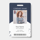 Bearbeiten von Foto-ID für Farbmitarbeiter QR und  Ausweis (Front)