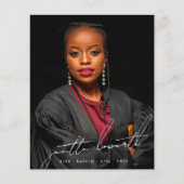 Bearbeiten von Fotovorlagen Abschluss der Universi (Vorderseite)