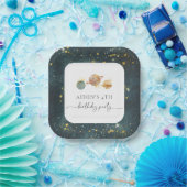 Bearbeiten von Outerspace-Party-Tellern Pappteller (Party)