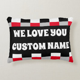 Bearbeiten von Prüfbrettmustern Dekokissen