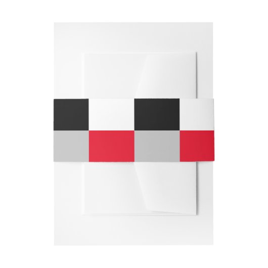 Bearbeiten von Prüfbrettmustern Einladungsbanderole (Vorderseite Beispiel)