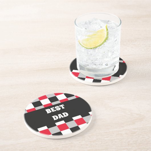 Bearbeiten von Prüfbrettmustern Getränkeuntersetzer (Seite)