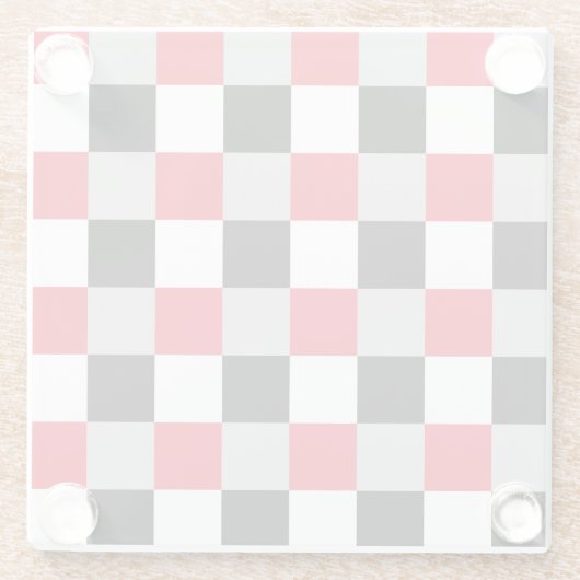 Bearbeiten von Prüfbrettmustern Glasuntersetzer (Rückseite)